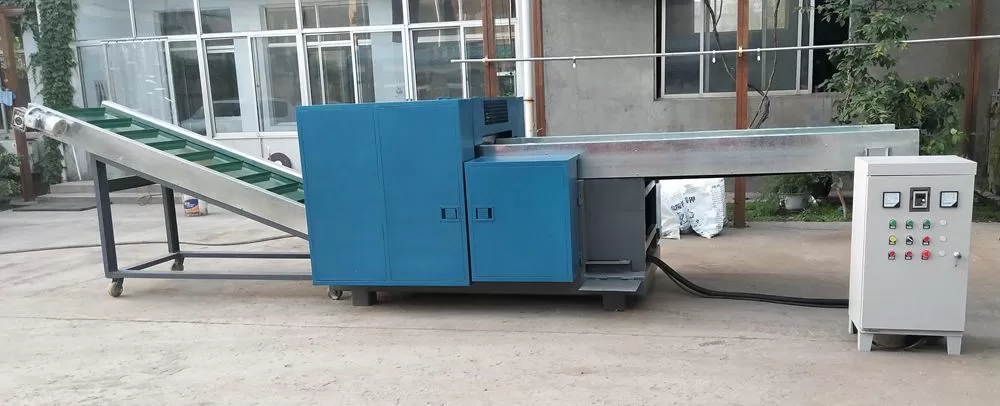 Textile Fiber Cutting Machine | Fabric Waste Shredder Machine 1 Textile fiber cutting machine