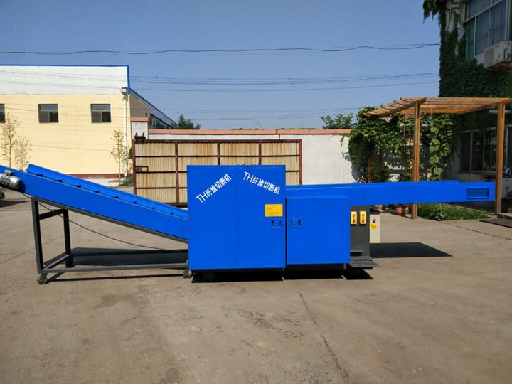 Large fiber cutting machine