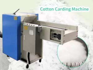 Cotton carding machine 1