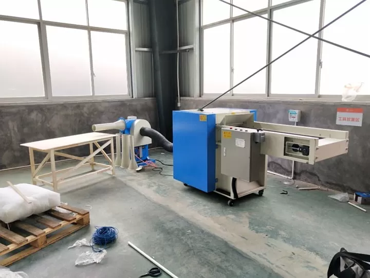 Pillow Making Machine | Cotton &Amp; Fiber Filling Plant 1 Complete cotton pillow filling plant supplier