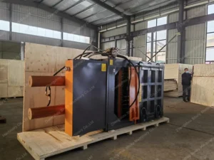 vertical cardboard baler for Chile