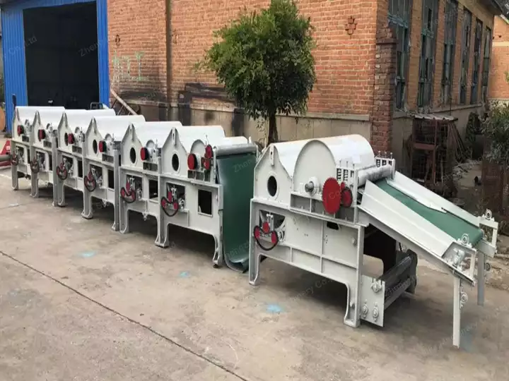 cotton fiber recycling line