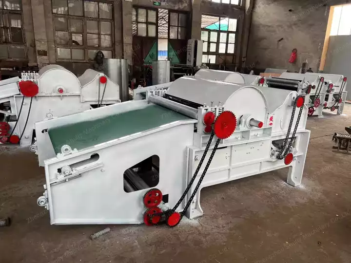 cotton waste opening machine