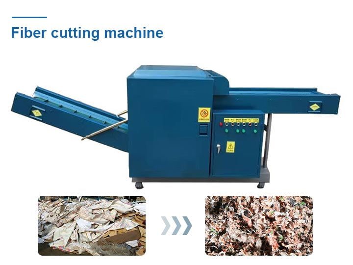 Fiber cutting machine