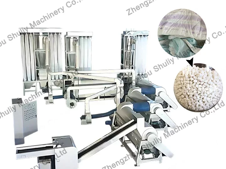 эффективный аппарат для переработки детских подгузников