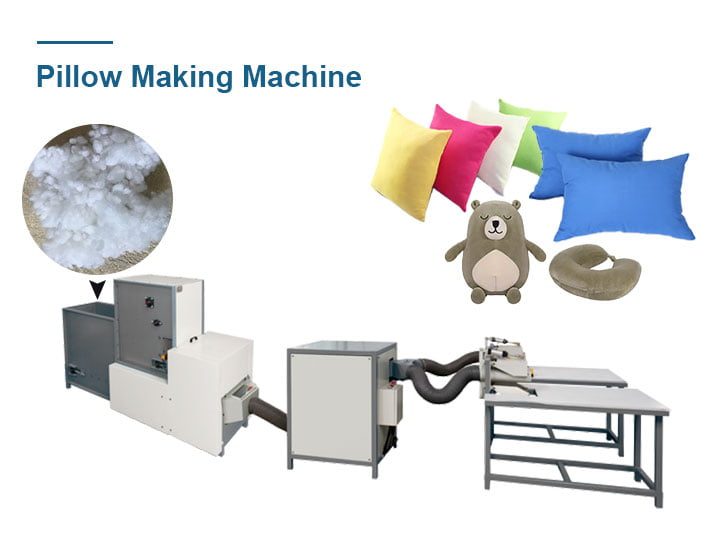 fiber pillow filling machine for sale